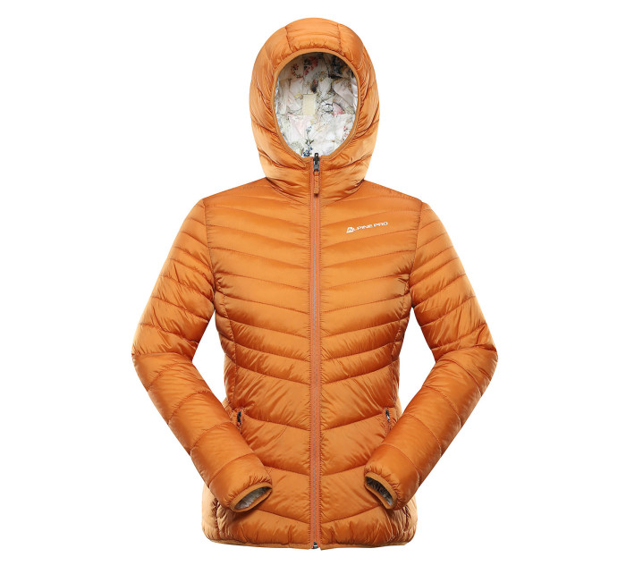 Dámská oboustranná bunda hi-therm ALPINE PRO EROMA golden oak varianta pc