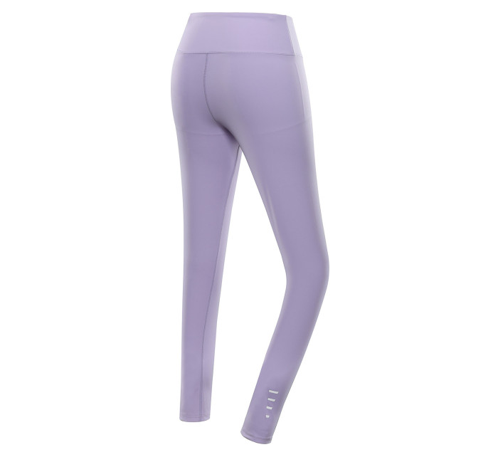 Dámské rychleschnoucí legíny ALPINE PRO LENCA pastel lilac