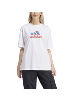 Dámské tričko adidas Flower Pack Badge of Sport bílá IT1421