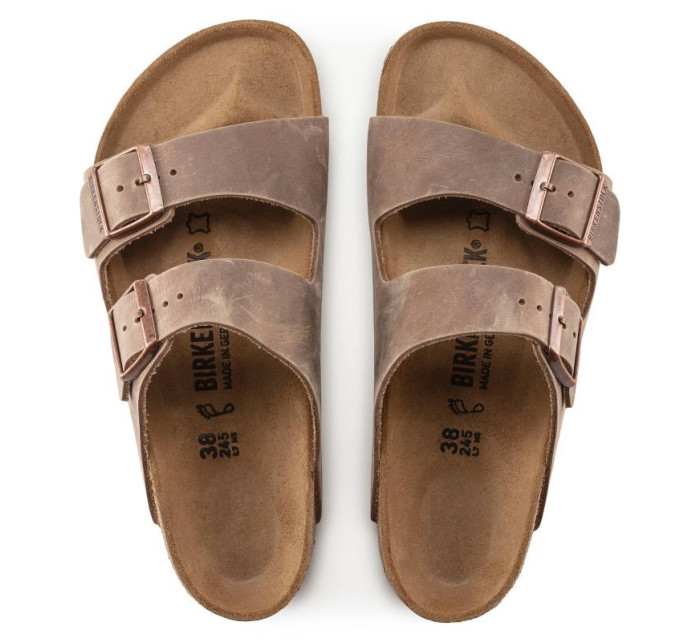 Pánské žabky Arizona Brown model 20693721 - Birkenstock