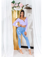 Sexy Highwaist Push Up Skinny Jeans model 19631252 - Style fashion