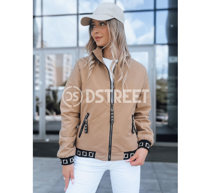 Dámská béžová bomber bunda HERA Dstreet TY3764