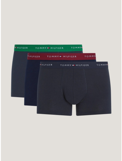 Pánské boxerky 3PACK  tm. modré  model 20084630 - Tommy Hilfiger