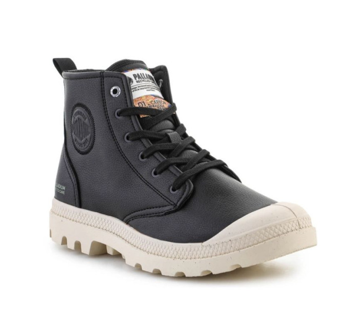 Palladium Pampa Hi Re-Vegan Leather U 74378-008-M Black boty