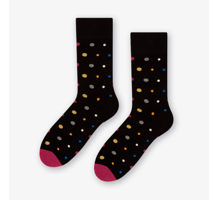 Ponožky Mix Dots 140-051 Black - Více