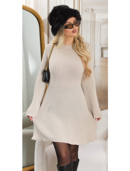 Sexy Koucla Knitdress "flared" Blogger Style