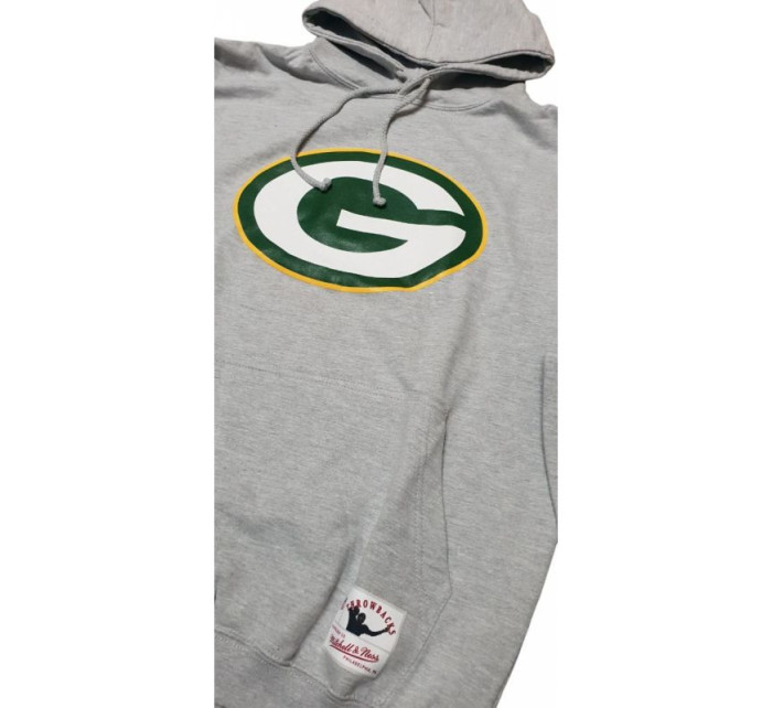 Mitchell & Ness Team Logo Hoody Green Bay Pacers M HDSSINTL1052-GBPGREY mikina pánské