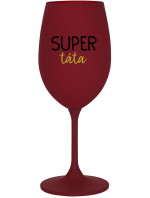 SUPER TÁTA - bordo sklenice na víno 350 ml