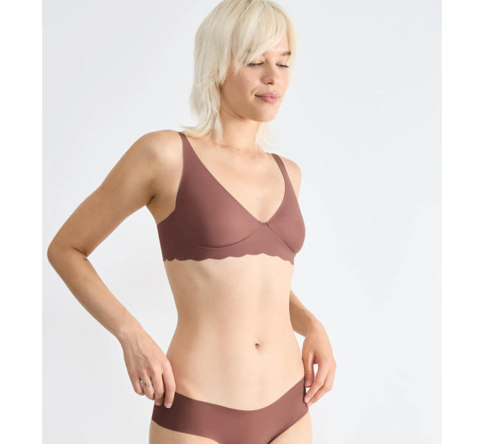 Dámská podprsenka ZERO Microfibre 2.0 Soft bra  hnědá  model 18423672 - Sloggi