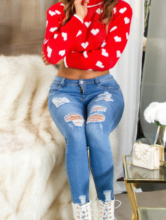 Sexy Highwaist Skinny Jeans in model 19636146 - Style fashion