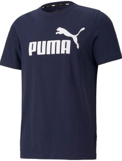 Pánské tričko Puma ESS Logo Tee Peacoat M 586666 06