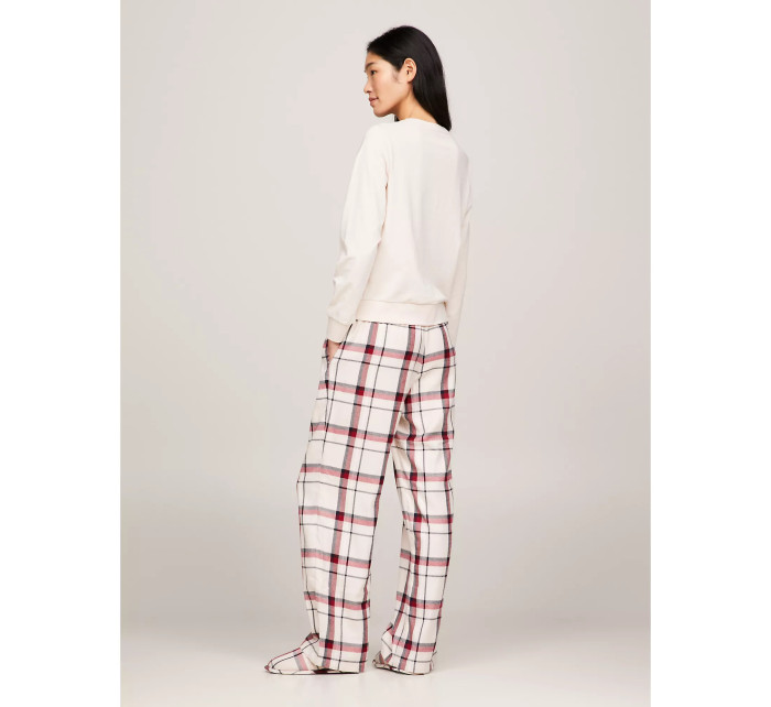 Zavřít na tělo Dámské dárkové balíčky GIFT PYJ FLANNEL PANTS & SLIPPER UW0UW048530TA - Tommy Hilfiger