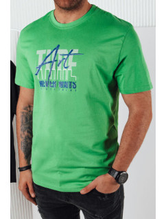 Pánské tričko s potiskem, zelené Dstreet RX5393