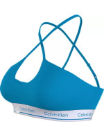 Dámské plavky Horní díl HALTER BRALETTE KW0KW02426CGY - Calvin Klein