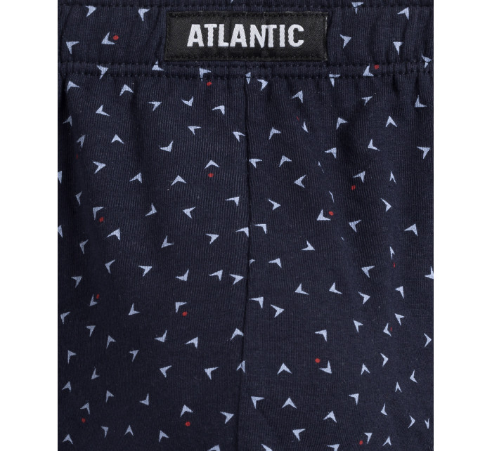 Pánské sportovní slipy ATLANTIC 3Pack - tmavě modré