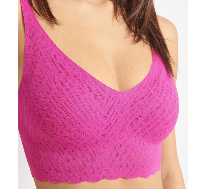 Dámská podprsenka ZERO Feel Bliss Bralette - PURPLE - fialová 1590 - SLOGGI