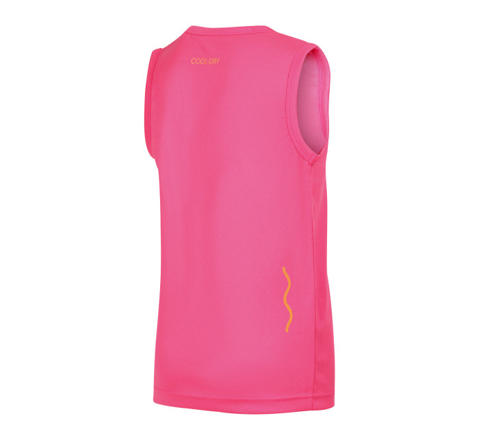 Dětské rychleschnoucí tílko ALPINE PRO NEQO neon knockout pink