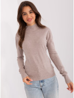 Sweter PM SW PM model 18917707 ciemny bezowy - FPrice