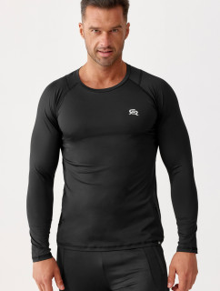 Rough Radical Tričko Vital Zip Ls Black