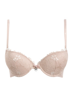 Podprsenka push-up Lace 162394 CC204 03050 tělová - Emporio Armani