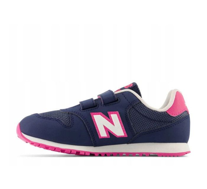 Sportovní obuv pro chlapce/dívky New Balance NB 500 semišové tenisky navy blue (PV500VP1)