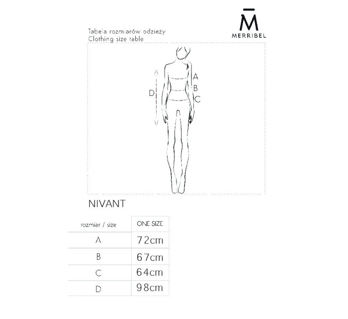 Nivant Mocca svetr - Merribel