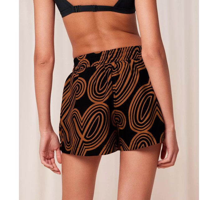 Dámské šortky Beach MyWear SHORTS 01 pt - BROWN - hnědé M004 - TRIUMPH