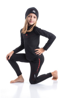 Dětské termoprádlo Rough Radical Raptor Kids Black