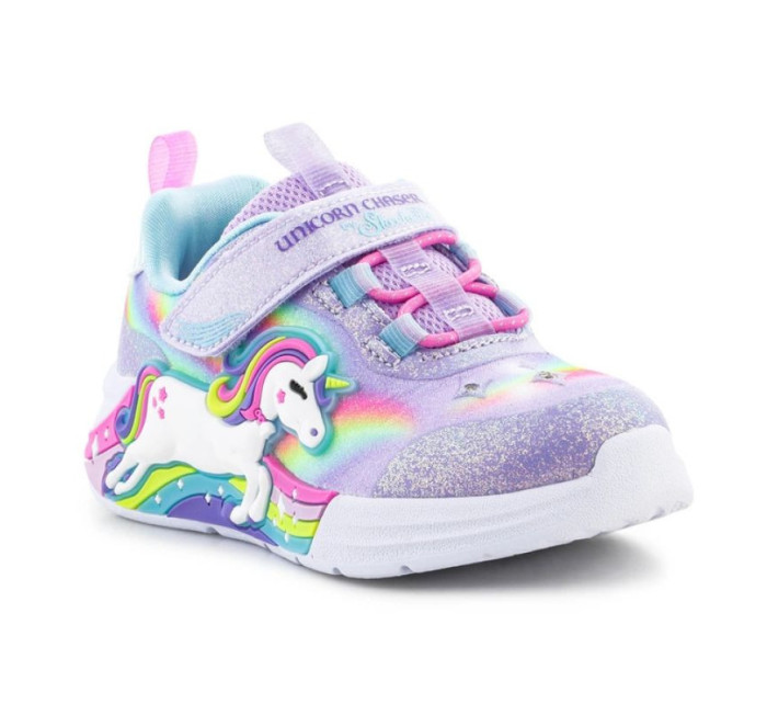 Skechers S-Lights Dívčí boty Unicorn Chaser Jr 302298N-LVMT