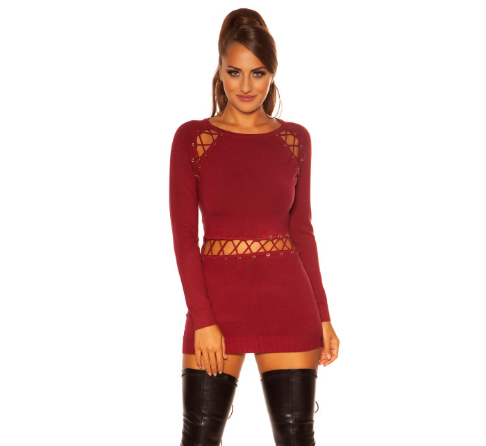 Sexy KouCla sweater with sexy lacing