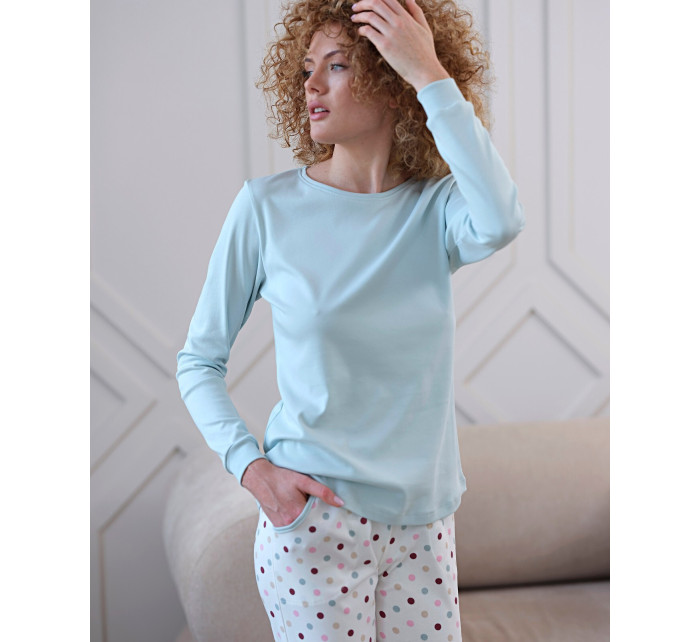 Dámské pyžamo model 20488033 Interlock dł/r 2XL - Cana