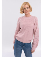 Volcano Sweater S-Luca Pink Melange