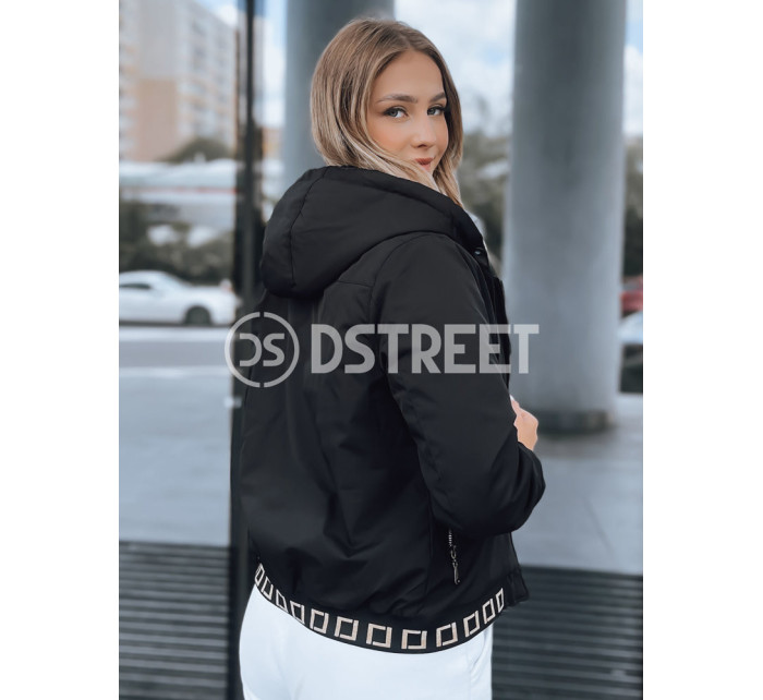 Dámská bunda s kapucí SELENE černá Dstreet TY3751