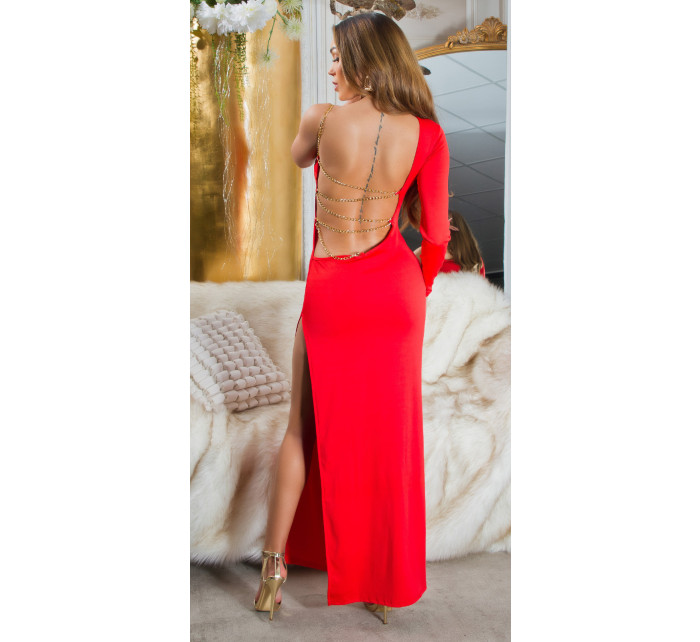 Sexy Koucla Maxi Dress with details model 19738080 - Style fashion