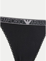 Dámské tanga  00020 černé  model 20257759 - Emporio Armani