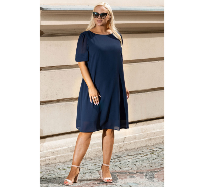 šaty plus size model 180452 Karko