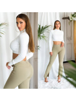 Sexy  Highwaist Pants with cut model 19627078 - Style fashion