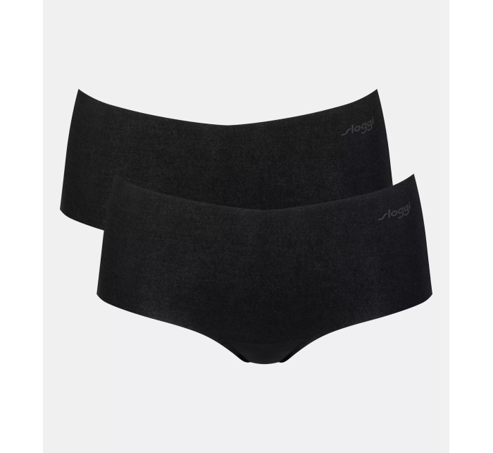 Dámské kalhotky ZERO Modal 2.0 Short 2P - BLACK - černá 0004 - SLOGGI