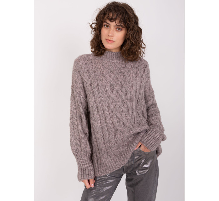 Sweter AT SW  ciemny szary model 19014650 - FPrice