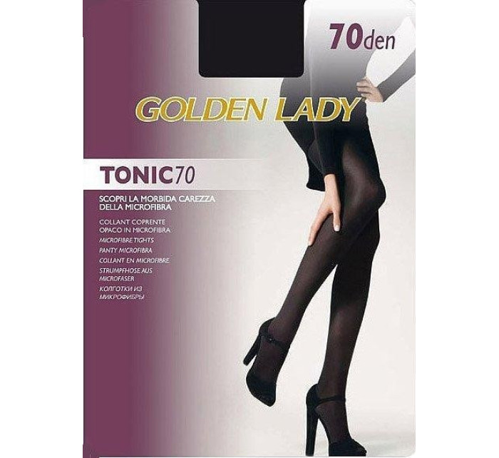 Punčochové kalhoty Tonic 70 den černá - Golden Lady