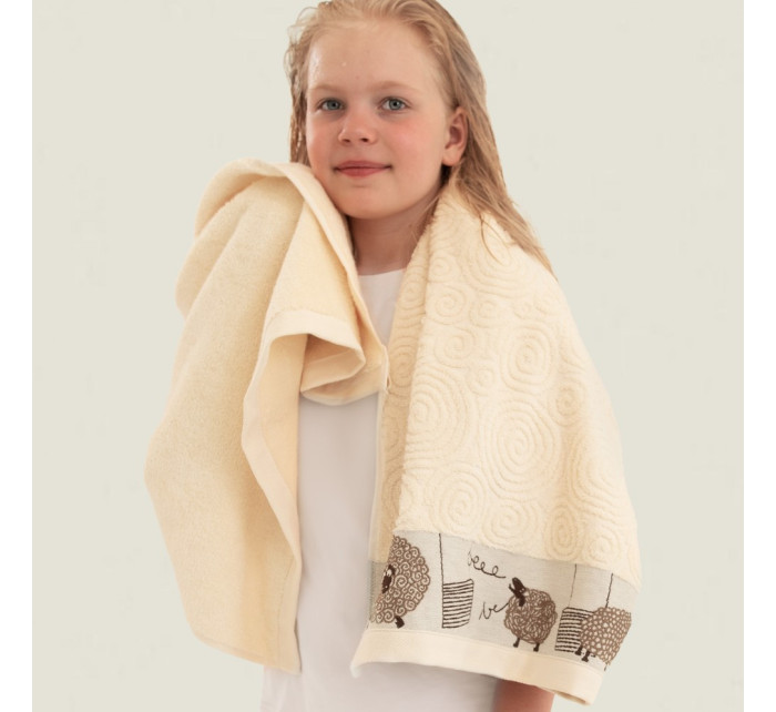 Kids Towel model 20674116 Ecru - Zwoltex