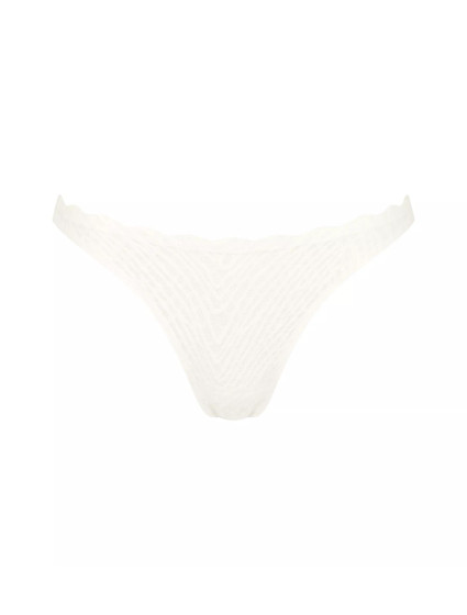 Dámská tanga ZERO Feel Bliss String - WHITE - bílé 00GZ - SLOGGI