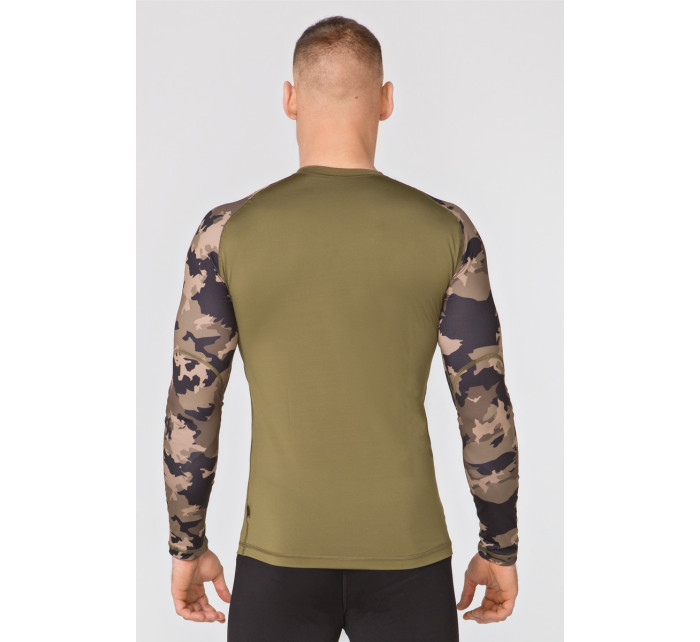 Tričko Rough Radical Furious Army Ls Khaki/Camo