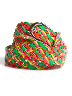 Trendy braid belt  in neon colours