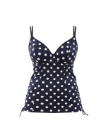 Vrchní díl plavek SW1451 Tankini modro-bílý - Panache