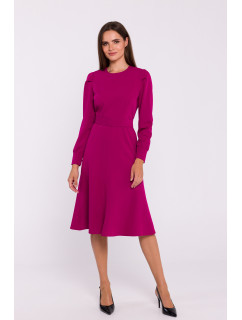 Stylove Šaty S378 Plum