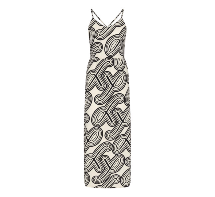 Dámské plážové šaty Beach MyWear Maxi Dress 01 pt - WHITE - černobílé M015 - TRIUMPH