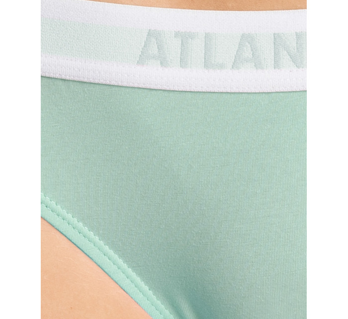 Dámské kalhotky Bikini ATLANTIC 3Pack - fialová/zelená/černá