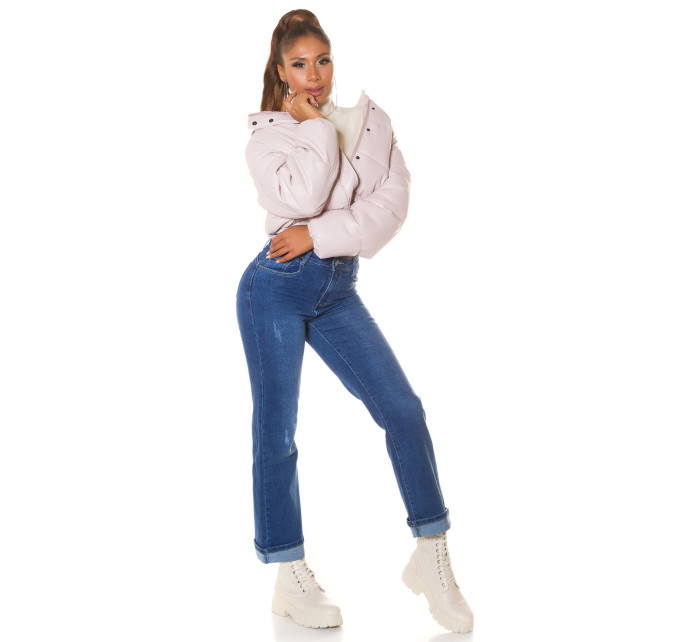 Sexy Highwaist Push up použitý vzhled flarred Jeans