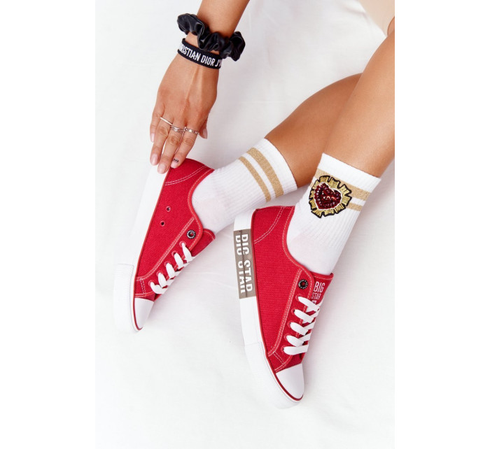 Women's Sneakers BIG STAR Red